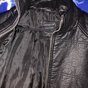 Leather jacket